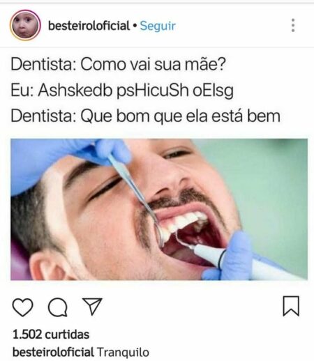 Meme dentista